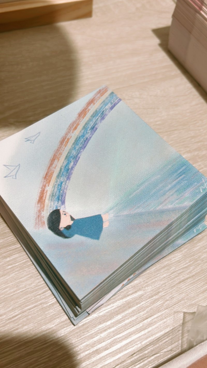 Promise postcard - Cards & Postcards - Paper Blue