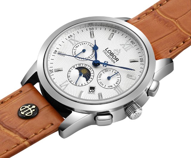 Cellini Des Voeux Brown 41mm | 自動巻き | バンド レザー、ケース ...