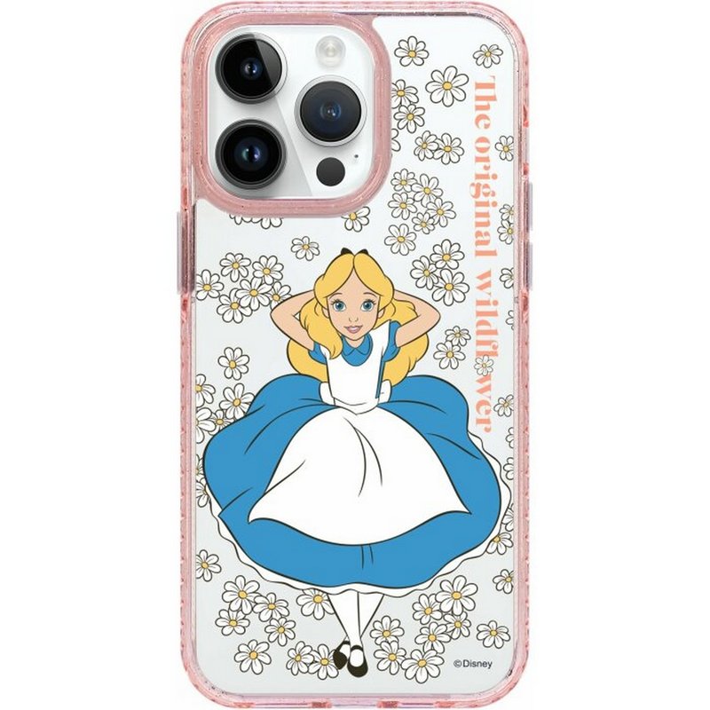 愛麗絲夢遊仙境 iPhone16 SamsungS25 氣墊標準防摔鏡面手機殼 - 手機殼/手機套 - 塑膠 多色