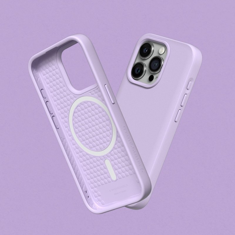 SolidSuit (MagSafe compatible) super magnetic phone case/Violet for iPhone series - เคส/ซองมือถือ - พลาสติก สีม่วง