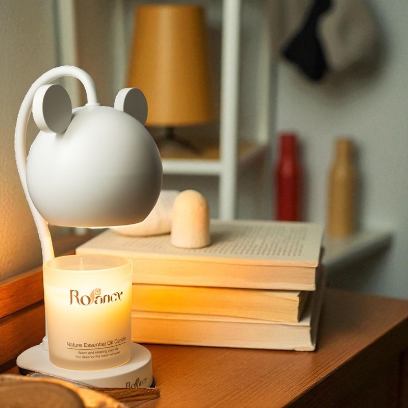 小米奇造型融蠟燈-晨曦白 - 香氛蠟燭/燭台 - 其他金屬 