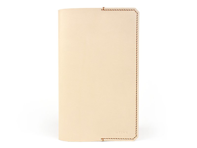 [WILD] ｜Notebook B6 Slim - Notebooks & Journals - Genuine Leather Brown