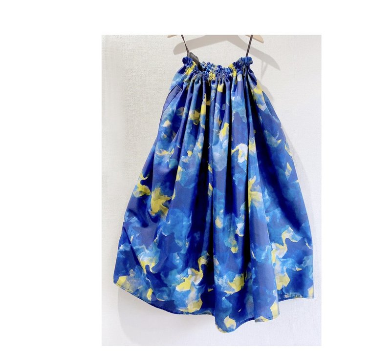 blue star camouflage - Skirts - Polyester Blue