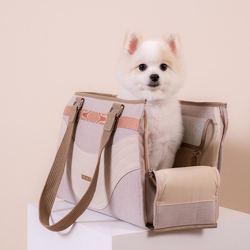 【Pawlaneta】pet outing bag three colors - Pet Carriers - Other Materials 