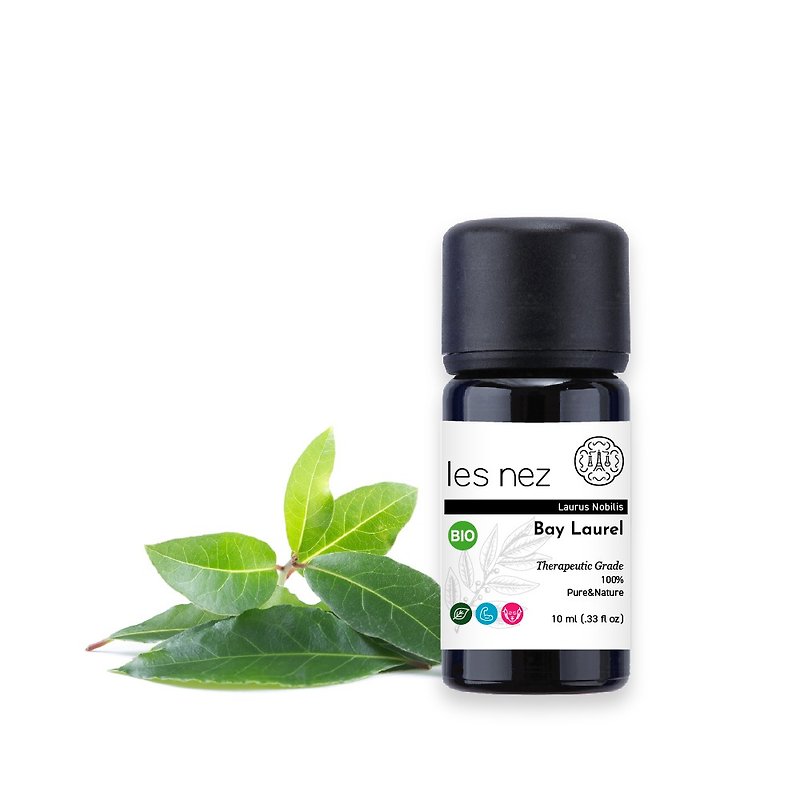 【Les nez Fragrance Nose】Natural single laurel essential oil 10ML - Fragrances - Essential Oils Black