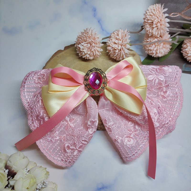 Dream Lace Series - Hair Accessories - Other Materials Pink