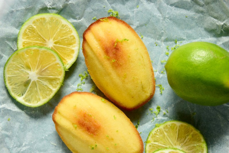 Lemon Madeleine ( Summer Special ) - Handmade Cookies - Fresh Ingredients Green