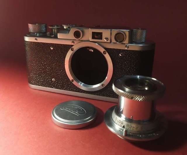 FEDカメラ1952sライカコピー35mmレンジファインダーFEDレンズ1