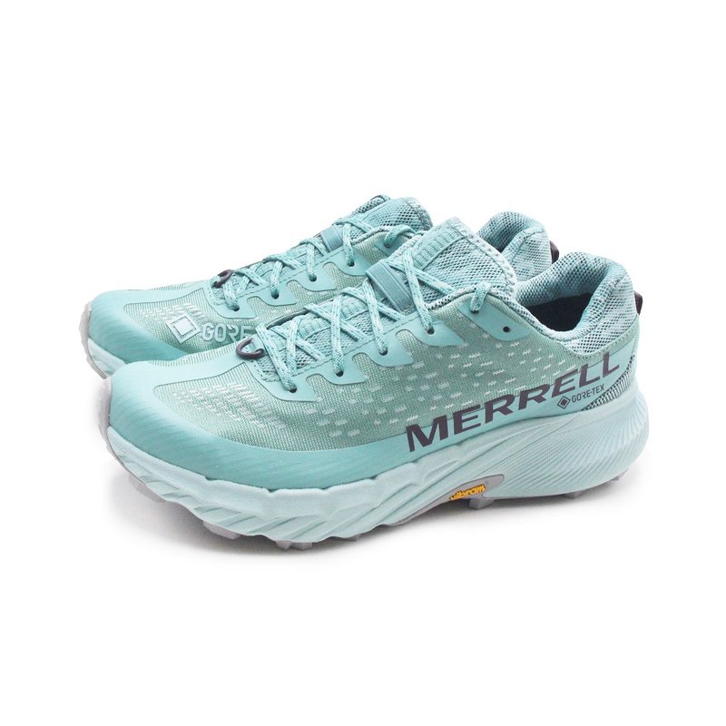 MERRELL AGILITY PEAK 5 GTX輕量戶外越野慢跑運動鞋 女鞋-薄荷綠 - 女運動鞋/球鞋 - 防水材質 