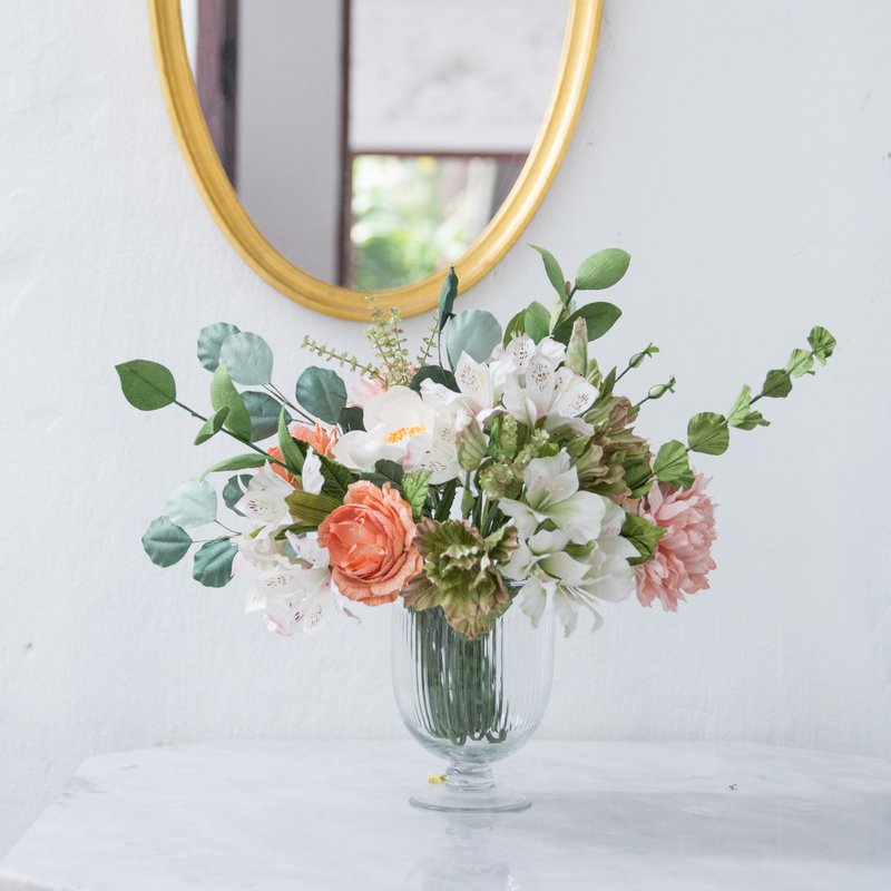 WILD ORANGE - Medium Posie Rooms for Home Decoration - 香氛/精油/擴香 - 紙 橘色