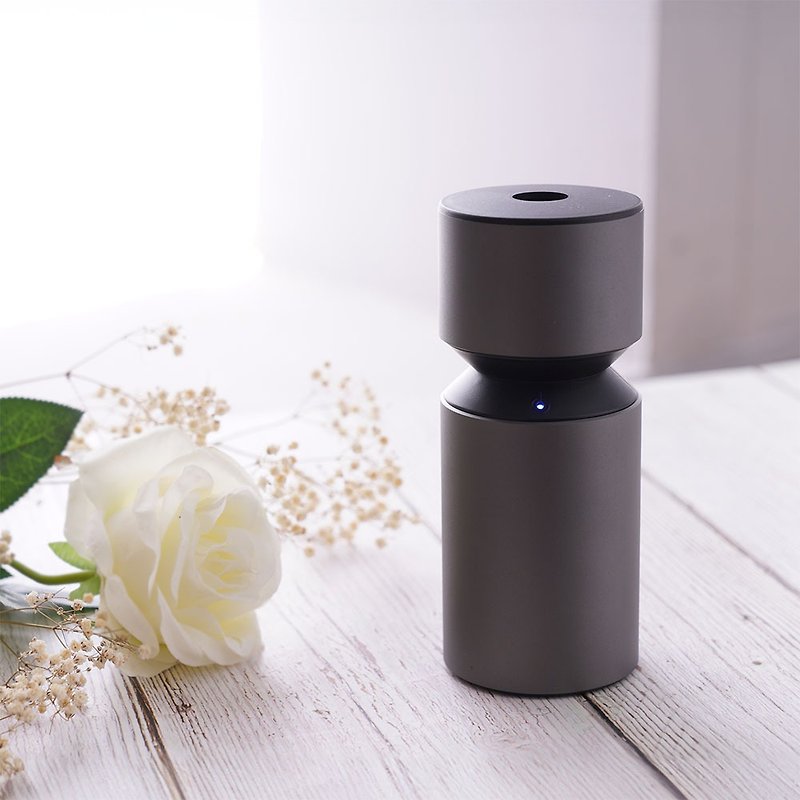 [Free Essential Oil] Travelers’ Favorite #Wireless Use-Travel Diffuser Mother’s Day Gift Box - Fragrances - Aluminum Alloy Gray