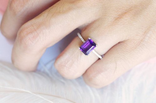 紫水晶戒指推薦| 2023 年12 月| Pinkoi 亞洲領先跨境設計購物網站