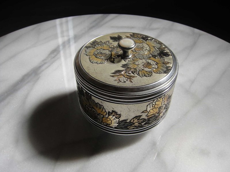 【OLD-TIME】Early Second-hand Japanese-made Music Jewelry Box - Storage - Other Materials Multicolor