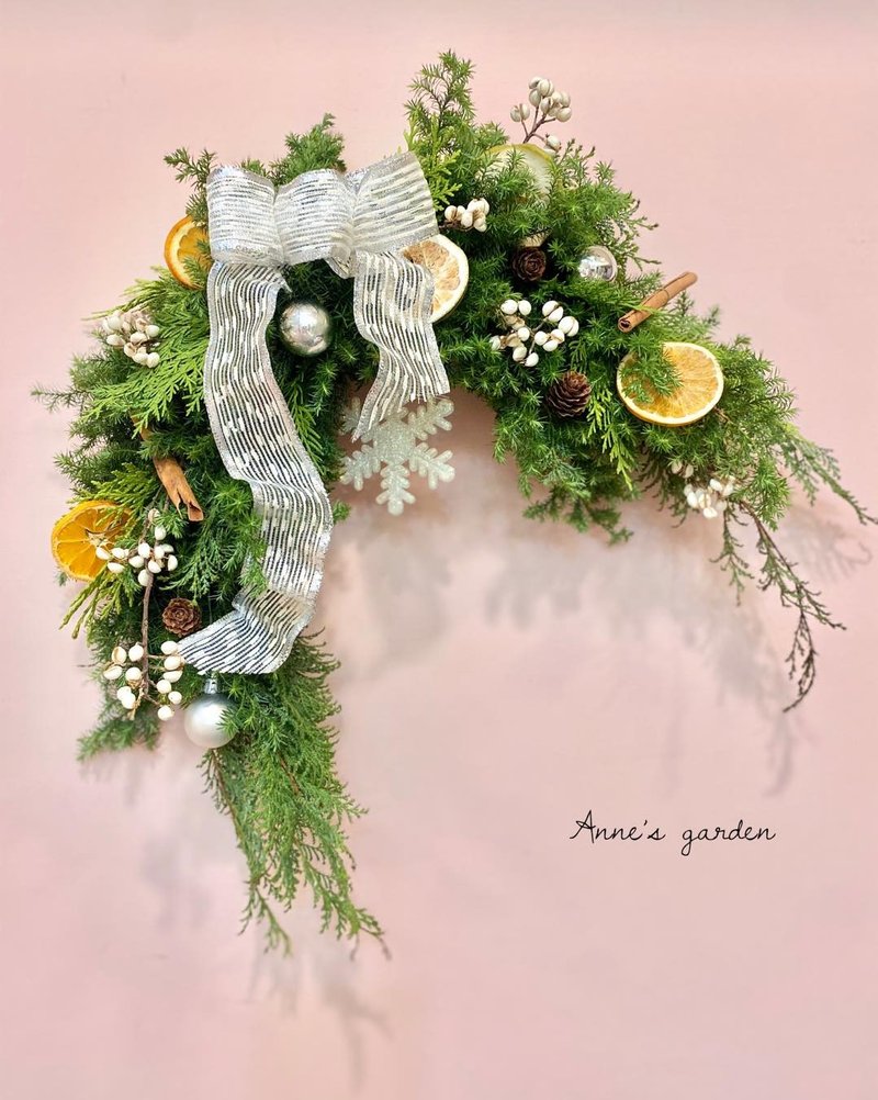 Christmas horseshoe flower decoration - Plants - Plants & Flowers 