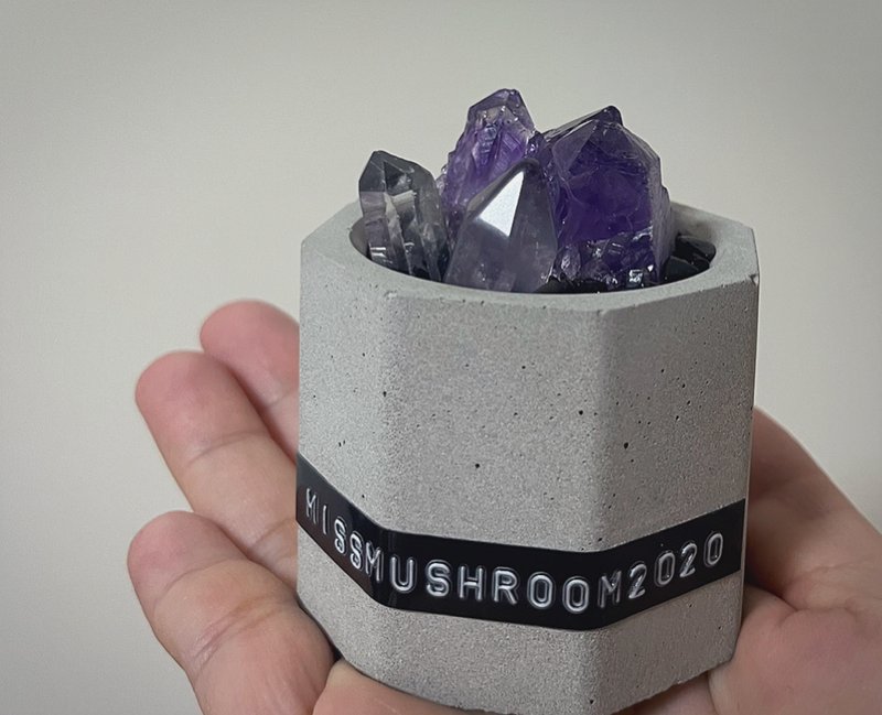 訂製 | 智慧系列水晶精油盆 | 香芬 | 居家擺飾 - 擺飾/家飾品 - 水晶 紫色