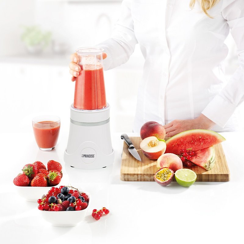 Netherlands PRINCESS portable iced juice machine - เครื่องใช้ไฟฟ้าในครัว - พลาสติก ขาว