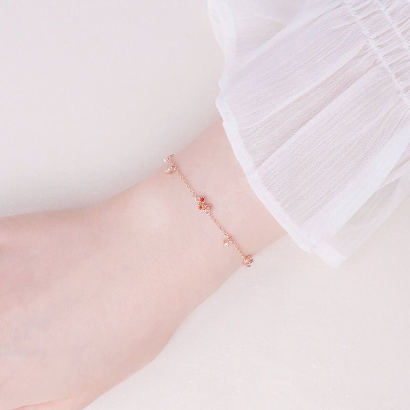 L'amour Sweet Love Bracelet (Rose Gold) - Bracelets - Sterling Silver 