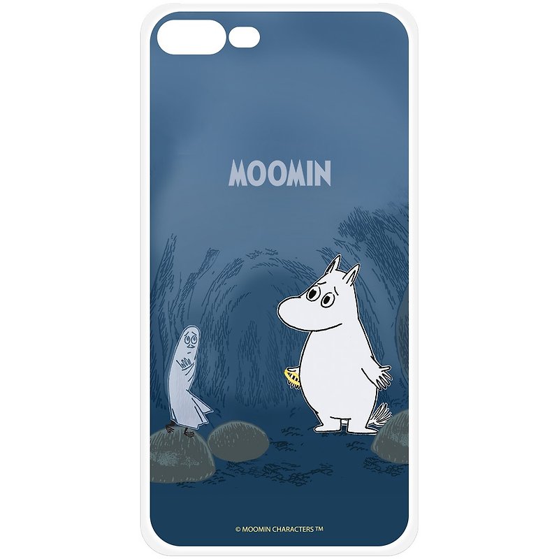 Moomin 噜噜 Mi authorized-TPU mobile phone protection case - Phone Cases - Silicone Blue