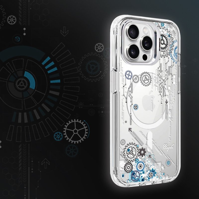 apbs iPhone 全系列 防震雙料隱形立架磁吸手機殼-源動 - 手機殼/手機套 - 其他材質 多色