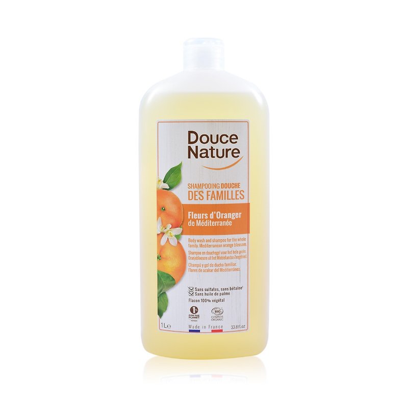 Douce Nature地恩 檸檬柑橘洗髮沐浴精 1L - 洗頭水 - 其他材質 
