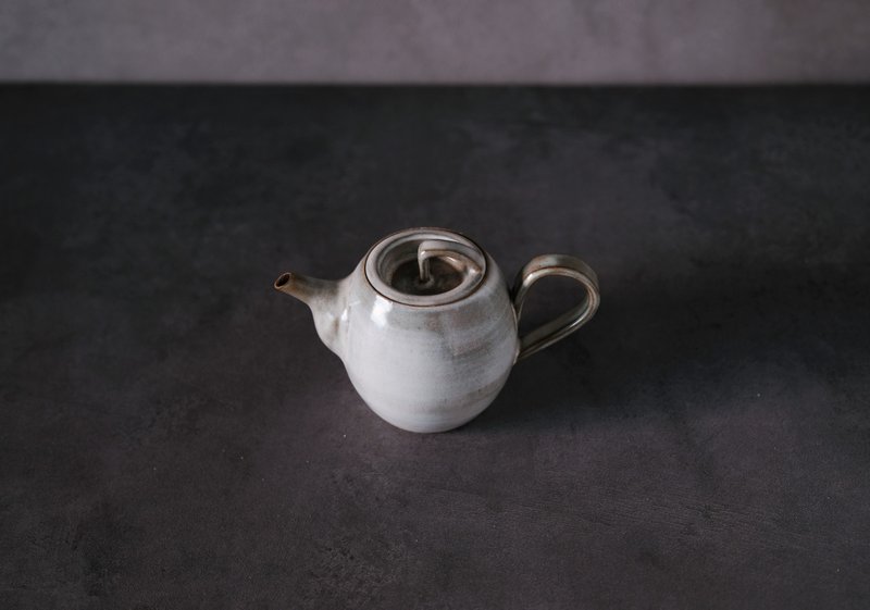 Sangran_teapot - ถ้วย - เครื่องลายคราม ขาว