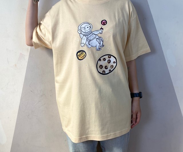 オリジナル手描きTシャツ独占宇宙オタクファンタジーアニマルシリーズ - ショップ missparty Tシャツ - Pinkoi