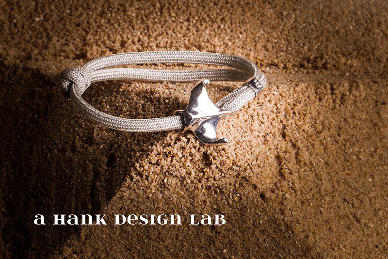 | Customized | Tropical Ocean Bracelet Series - Manta (8 colors of ropes)) - Bracelets - Other Metals 