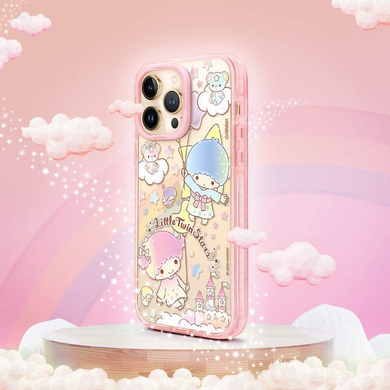 GARMMA Little Twin Stars iPhone 14系列 經典款保護殼 夢幻城堡 - 手機殼/手機套 - 塑膠 粉紅色