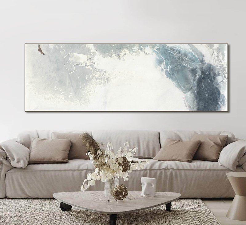 【Limited Edition】Eagles Soar in the Sky, Custom Gifts, Canvas Giclee Prints - Posters - Other Materials Gray