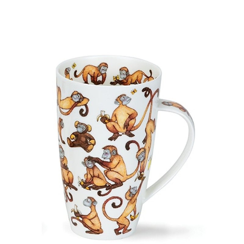 Oyster monkey mug - Mugs - Porcelain 