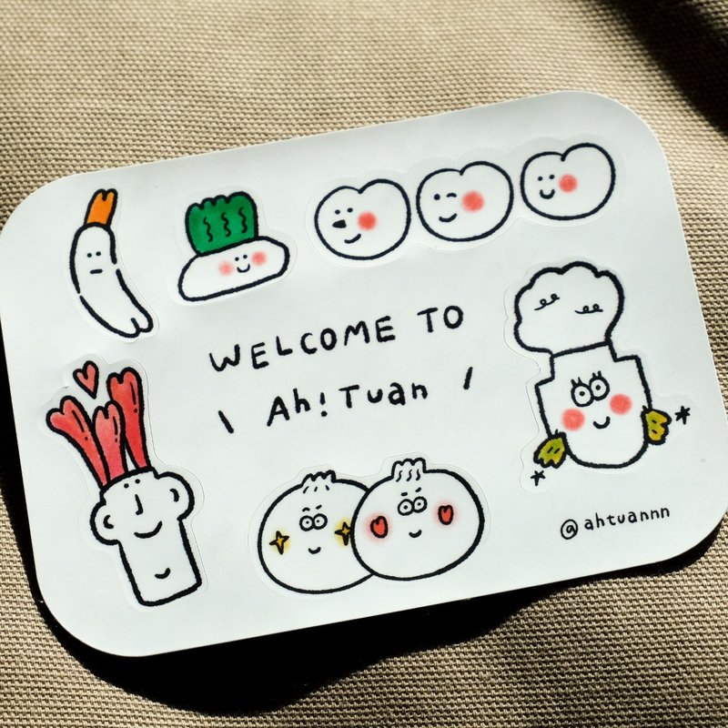 Hello first time meeting | Stickers - สติกเกอร์ - กระดาษ ขาว