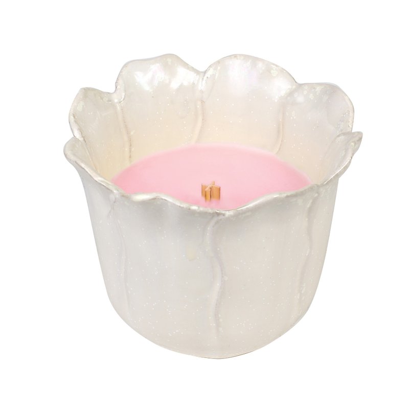 . WW 6oz plant-based ceramic mug - Rose - เทียน/เชิงเทียน - วัสดุอื่นๆ สึชมพู