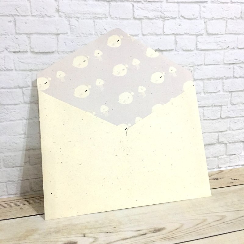 Underwater World | Release Small Monster Series Envelope - การ์ด/โปสการ์ด - กระดาษ สีม่วง