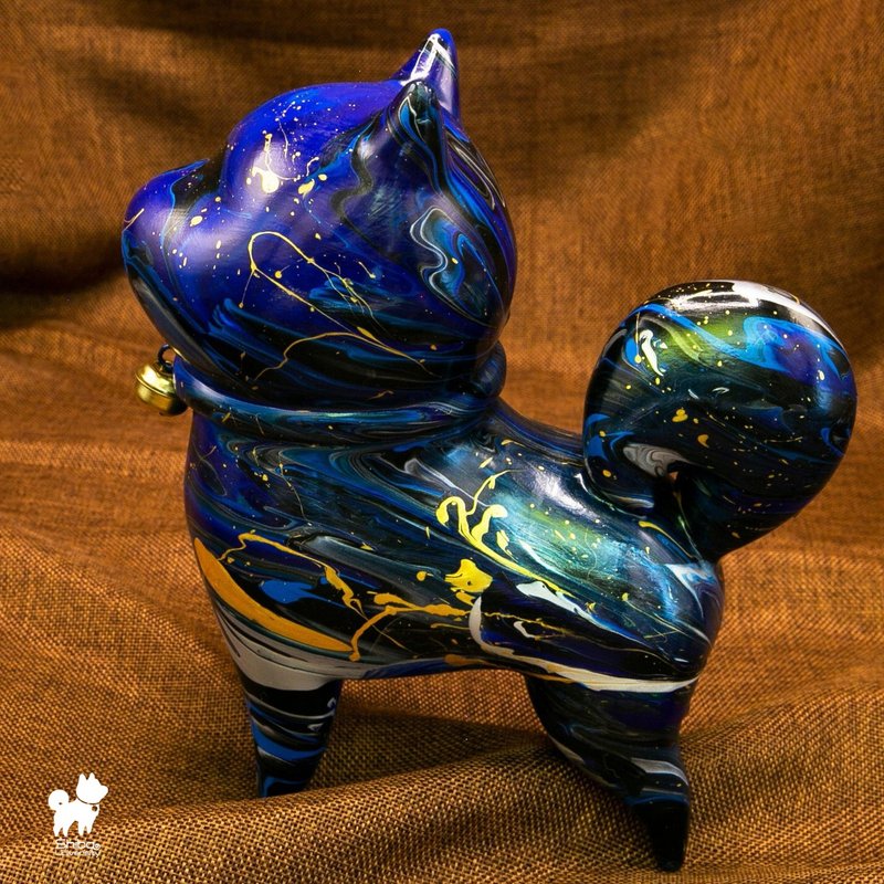 柴犬大學 流體叮噹柴 流體藝術 柴柴 柴犬禮物 送禮 diy - 其他 - 樹脂 多色