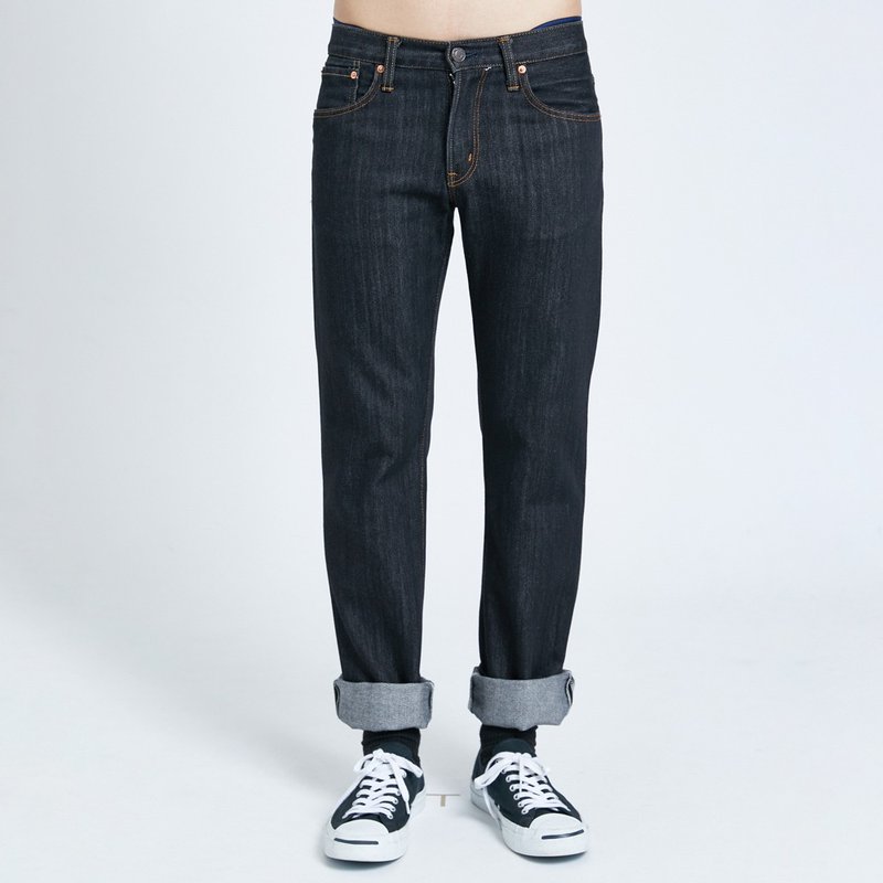 EDWIN Men's 503 Heavyweight Five-Pocket Straight Leg Jeans (black) #Pants - กางเกงขายาว - ผ้าฝ้าย/ผ้าลินิน สีดำ