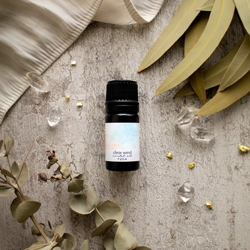 day time amulet oil [clear wind] Day time oil that feels the wind of nature - น้ำหอม - แก้ว 