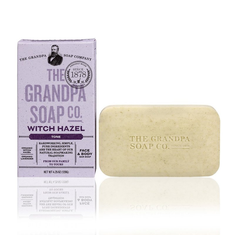 Grandpa soap Witch Hazel Lavender Professional Lotion Soap 4.25 oz - สบู่ - วัสดุอื่นๆ สีม่วง