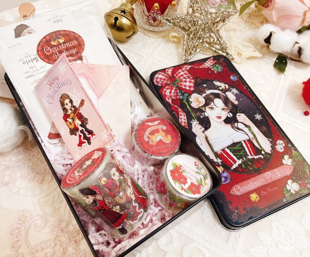 韓国作家 hwara様♡23クリスマスパッケージ 2023・Christmas/with lots of love | Boîte de la poupée
