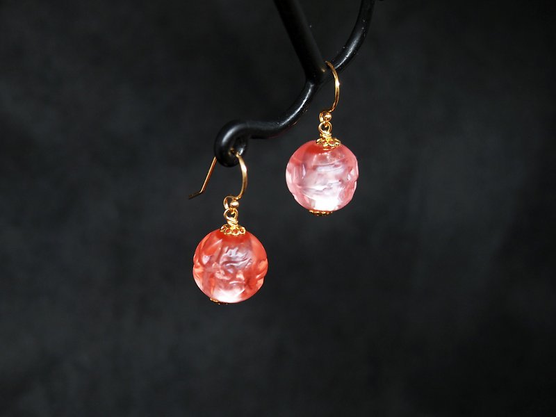 #GE00483 Murano Glass Beads Earring - Earrings & Clip-ons - Glass 