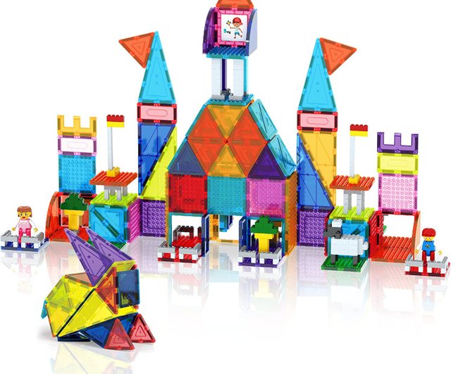 【受注生産品】 PicassoTiles マグネットシート + 積み木セット 353 個 その他