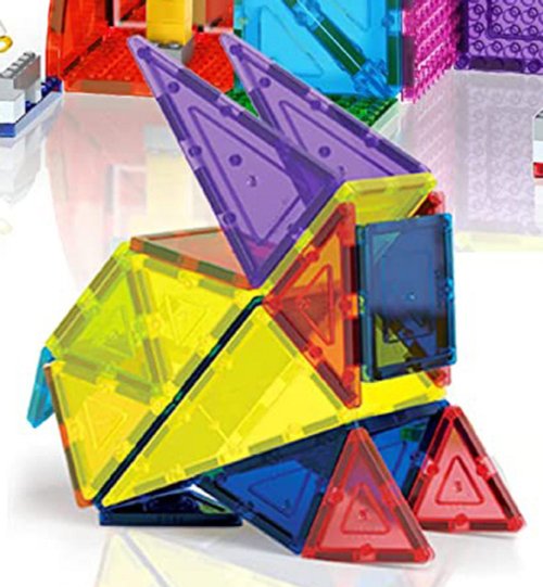 PicassoTiles マグネットシート + 積み木セット 353 個