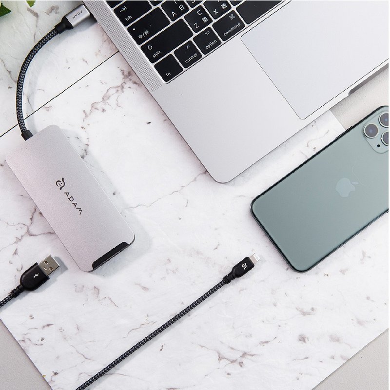 PeAk III Lightning Cable 200B 金屬編織傳輸線 - 行動電源/充電線 - 其他材質 