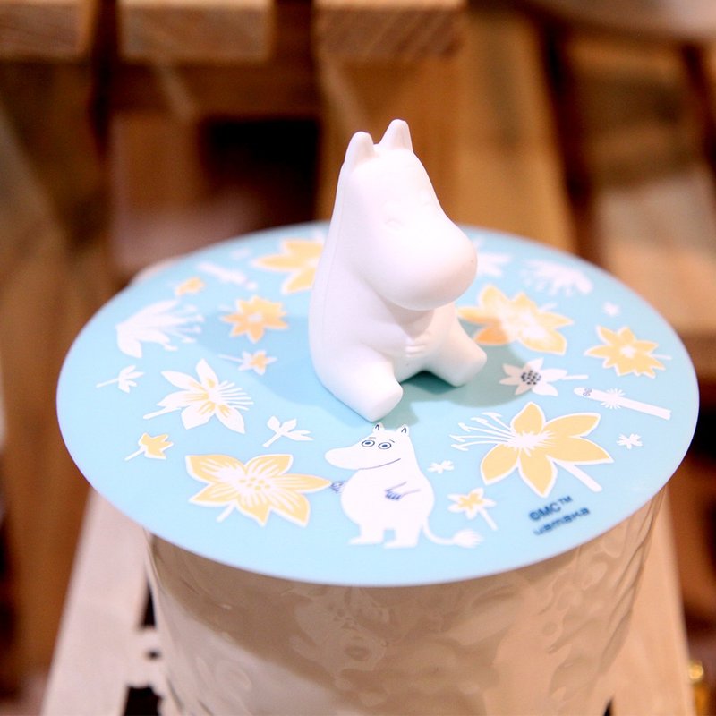【禮物免運】MOOMIN嚕嚕米-花漾系列矽膠杯蓋(嚕嚕米) - 杯子 - 矽膠 多色
