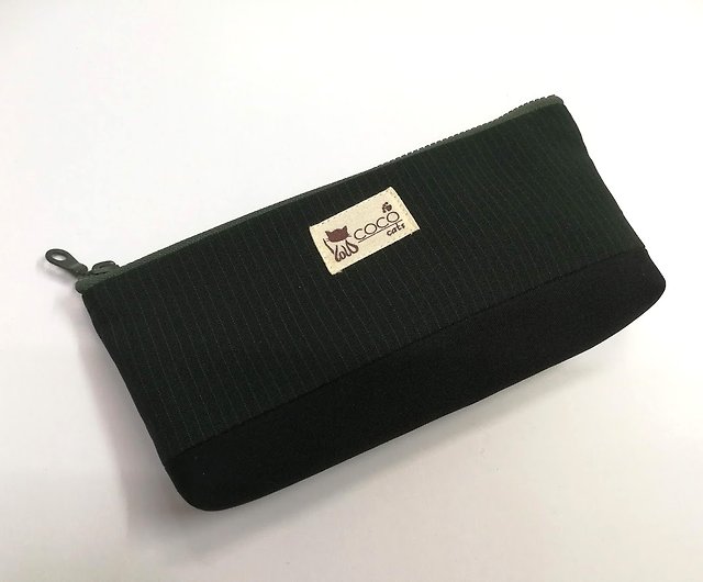 Olive Green Pencil case / Pen case / Pencil pouch / Cosmetic bag - Shop  Pursful Pencil Cases - Pinkoi
