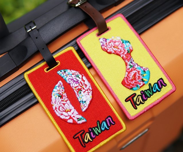 刺繍タグ】台湾風シリーズ - ショップ ICONA ラゲッジタグ