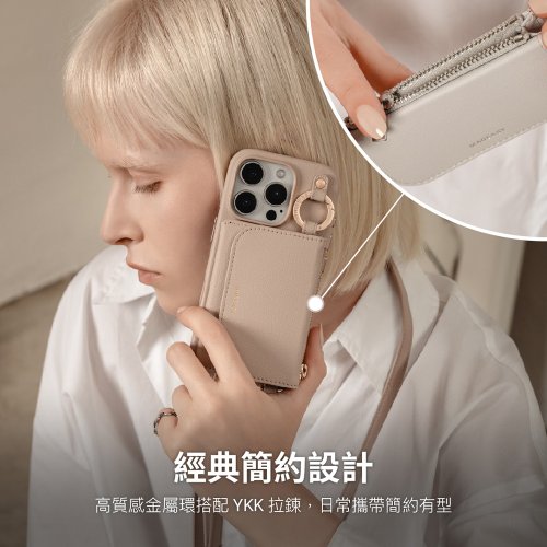 財布・ケース・小物入れ MAY 58 iPhone 16 ポーチ M財布マグネット式ストラップ 携帯電話ケース