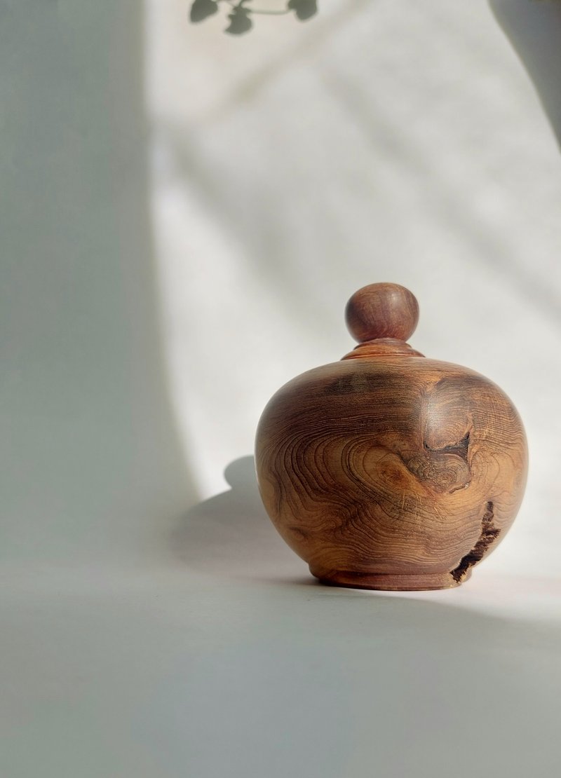 【Cypress Treasure Bowl】Taiwan Cypress, for good luck, home and office ornaments, - Items for Display - Wood 