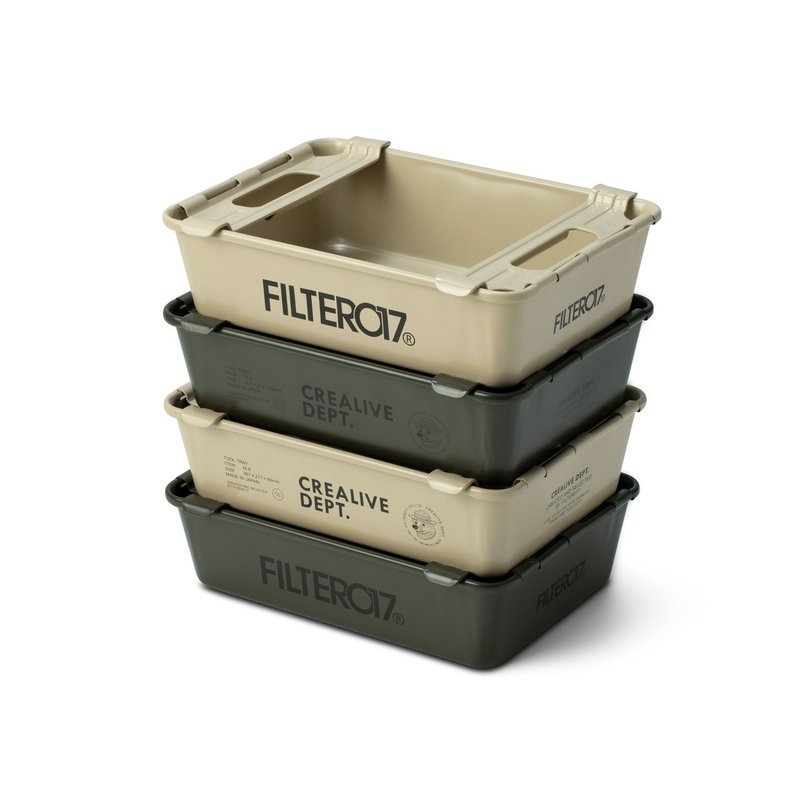 Filter017 x TOYO STEEL Tool Box M-8 日製層疊物料整理盒 - 居家收納/收納盒/儲物盒 - 其他金屬 多色