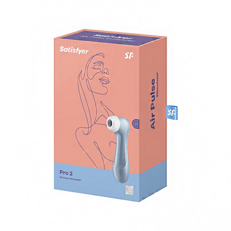 Germany Satisfyer Pro 2 Sucker (Blue) - สินค้าผู้ใหญ่ - ซิลิคอน 