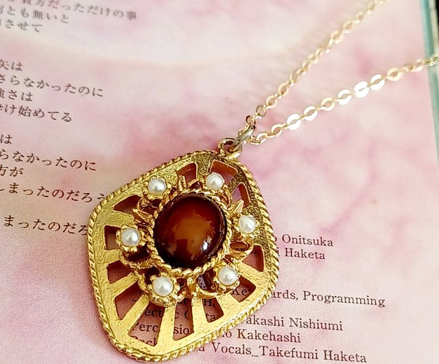 ヴィンテージジュエリー SARAH COV クラシカルパレス イミテーション